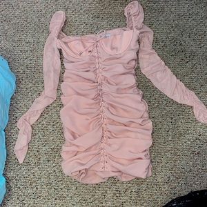 Pink mini dress ✨